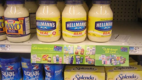 Kmart/Unilever Shelf Sign