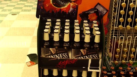 Guinness Halloween Display