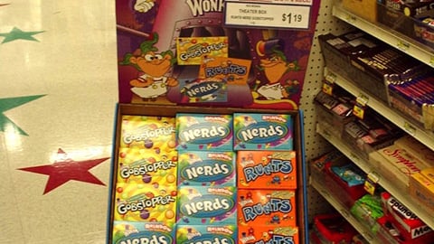 Willy Wonka Freestanding Display