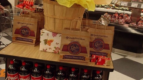 Albertsons 'Quick Fixin' Ideas' Island