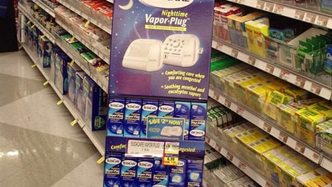 SudaCare Freestanding Display