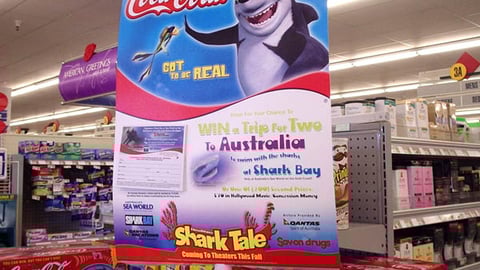 Coca-Cola 'Shark Tales' Pole Topper