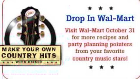 Wal-Mart/Crisco CMA Event