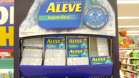 Aleve Liquid Gels Power Wing