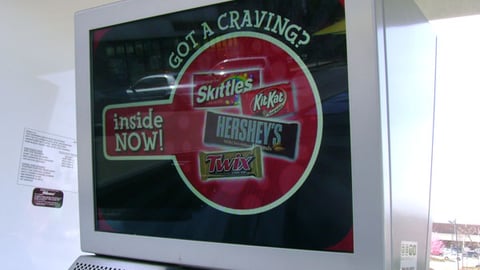 Gas Station TV Candy Ad