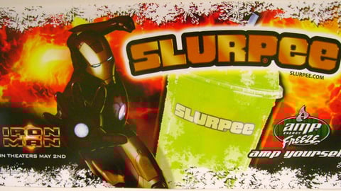 7-Eleven 'Iron Man' Translite