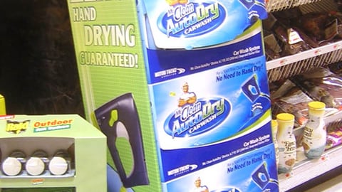 Mr. Clean AutoDry Shipper