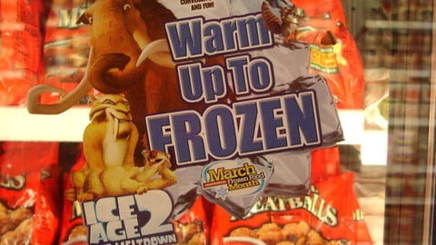 Frozen Food Month Freezer Cling
