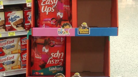 Pampers Easy-Ups Shipper