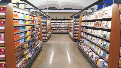 Wal-Mart Book Department