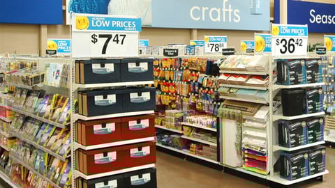 Wal-Mart Crafts Department