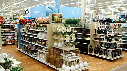 Wal-Mart Home Decor Department