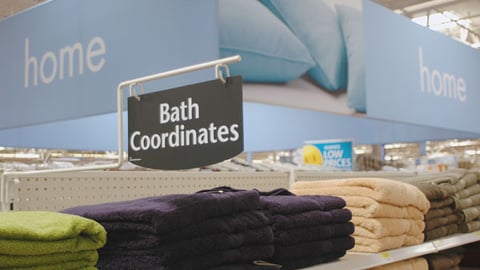 Wal-Mart Home Aisle Signage