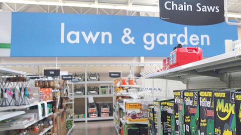 Wal-Mart Lawn & Garden Department