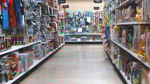 Wal-Mart Toy Aisle