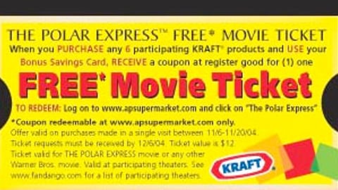 A&P/Kraft 'The Polar Express' Feature