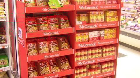 McCormick Scrapbook Contest Display