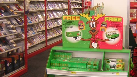 Scotch Holiday Pallet Display