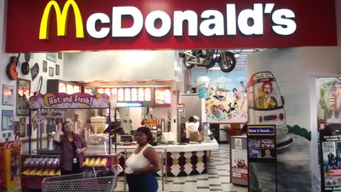 Wal-Mart In-Store McDonald's