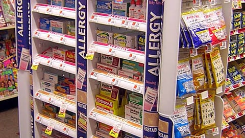 Brooks First Aid/Allergy Endcap