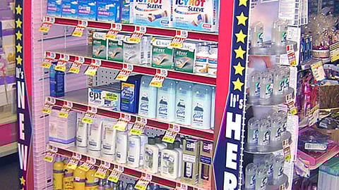 Brooks New Products Endcap