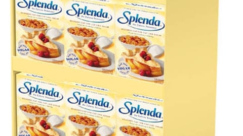 Splenda Co-Branded Shipper