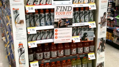 G Series Fit Walgreens Endcap