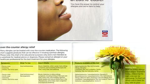 Rite Aid Allergy Relief Guide