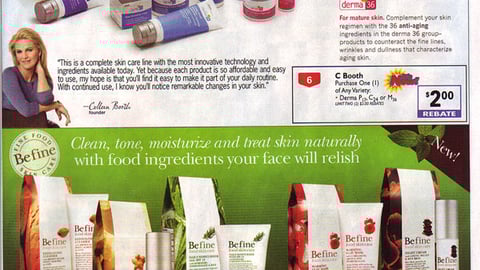 Rite Aid c.booth, Befine Ads