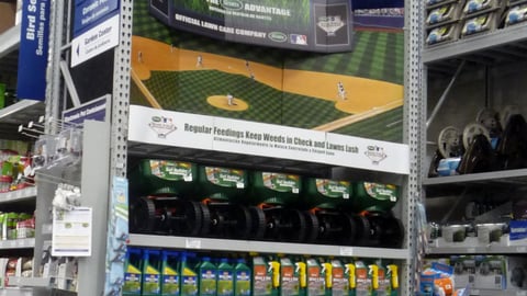 Lowe's Scotts MLB Endcap