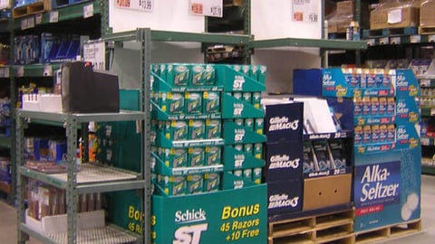 BJ's Mult-Brand Pallet Display