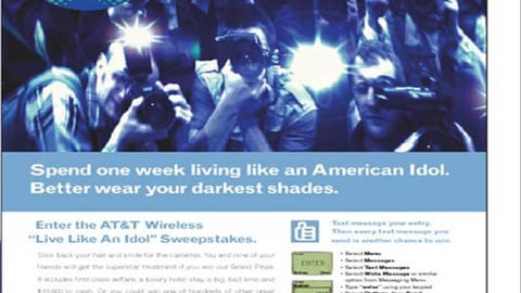 AT&T 'American Idol' Poster