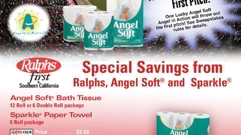 Angel Soft/Ralphs Co-Branded Sign