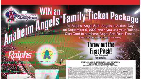 Angel Soft/Ralphs Sign