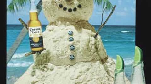 Corona Holidays Standee