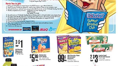 H-E-B Summer Reading Feature