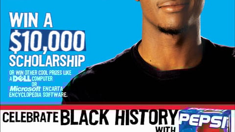 Pepsi Black History Month Signage