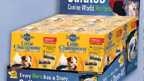 Pedigree 'Paws to Recognize' Shelf Display