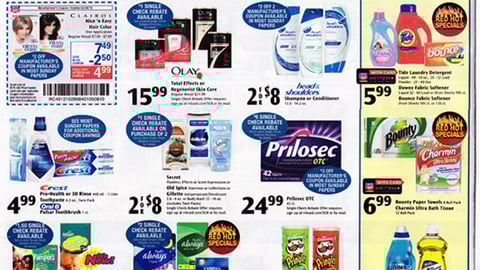 Rite Aid P&G Coupon Book Feature