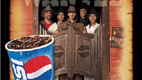 Pepsi Most Wanted Sign