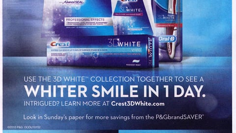 Crest 3D White Rite Aid FSI