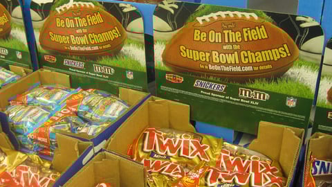 Mars Inc. Super Bowl Shippers