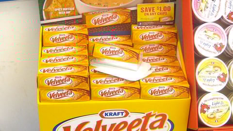 Velveeta 'Bud Bowl' Shipper