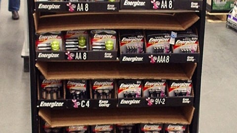 Energizer/Lowe's 'Shrek' Quarter-Pallet Display