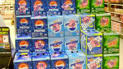 Winn-Dixie/PepsiCo 'Stay on Track' Endcap