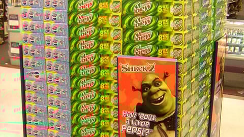 Wal-Mart Pepsi 'Shrek 2' Four-Way