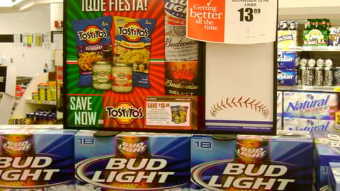 Budweiser/Frito-Lay Cross-Merch Case Card