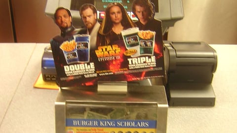Burger King 'Star Wars' Register Sign