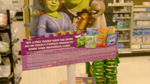 PepsiCo 'Shrek the Third' Dump Bin