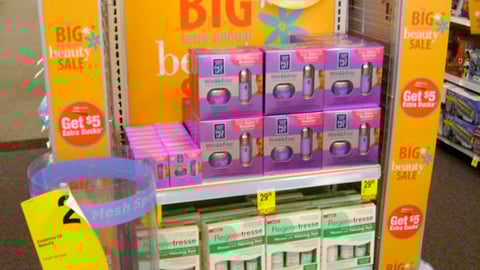 CVS 'Semi-Annual Beauty Sale' Endcap
